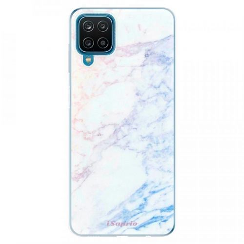 Odolné silikónové puzdro iSaprio - Raibow Marble 10 - Samsung Galaxy A12