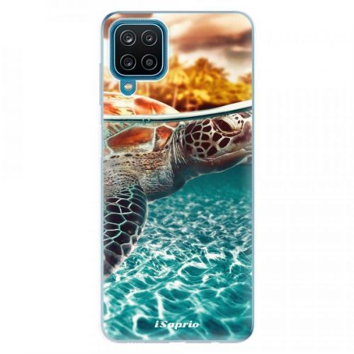Odolné silikónové puzdro iSaprio - Turtle 01 - Samsung Galaxy A12