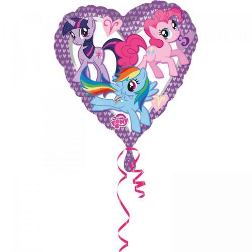 Amscan Foliový balón - My Little pony srdiečko 43 cm