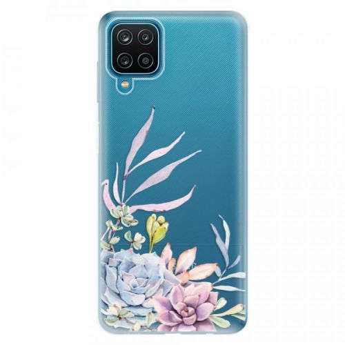 Odolné silikónové puzdro iSaprio - Succulent 01 - Samsung Galaxy A12