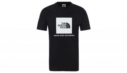 The North Face M Raglan Red Box Tee čierne NF0A3BQOKY4