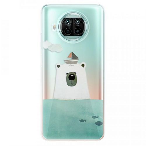 Odolné silikónové puzdro iSaprio - Bear With Boat - Xiaomi Mi 10T Lite