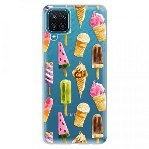 Odolné silikónové puzdro iSaprio - Ice Cream - Samsung Galaxy A12