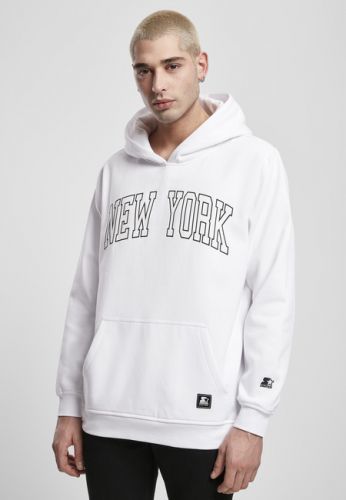 Urban Classics Starter New York Hoody white - XS
