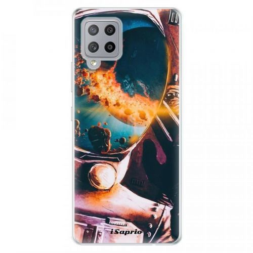 Odolné silikónové puzdro iSaprio - Astronaut 01 - Samsung Galaxy A42