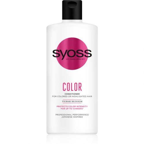 Syoss Color Tsubaki Blossom kondicionér pre farbené vlasy 440 ml
