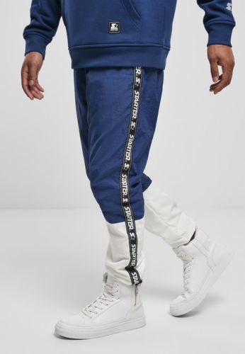 Urban Classics Starter Two Toned Jogging Pants blue night/white - S