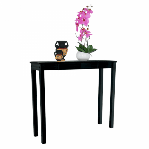 Konzolový stolek, černá, AMYNTAS