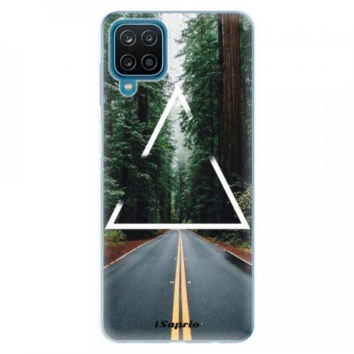 Odolné silikónové puzdro iSaprio - Triangle 01 - Samsung Galaxy A12