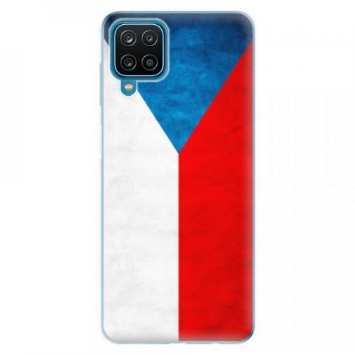 Odolné silikónové puzdro iSaprio - Czech Flag - Samsung Galaxy A12