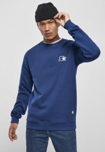 Urban Classics Starter Small Logo Crew blue night - S