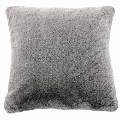 Polštář, šedá / černá, 45x45, Vanke TYP 6