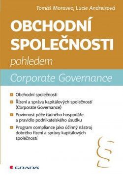 Obchodní společnosti pohledem Corporate Governance