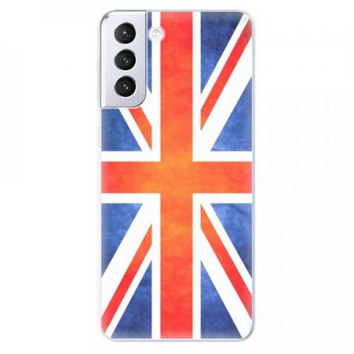 Odolné silikónové puzdro iSaprio - UK Flag - Samsung Galaxy S21+