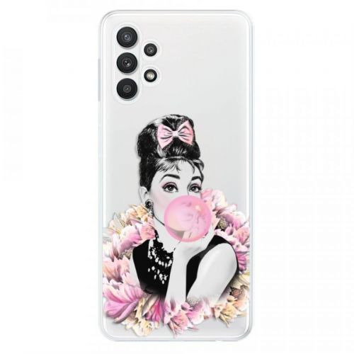 Odolné silikónové puzdro iSaprio - Pink Bubble - Samsung Galaxy A32 5G