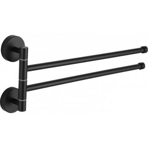 Věšák na ručníky MEXEN Rami černý