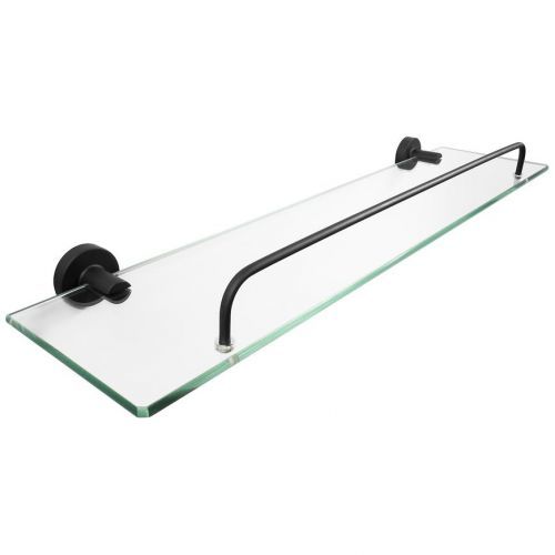 Polička pod zrkadlo carbon sklo mat CKB-7412 99