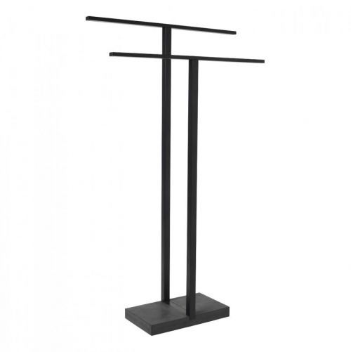 Stojan na uteráky  MENOTO čierny 50 cm