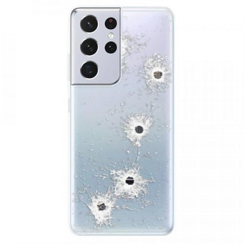 Odolné silikónové puzdro iSaprio - Gunshots - Samsung Galaxy S21 Ultra