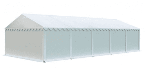 Skladový stan 5x10m EKONOMY Biela