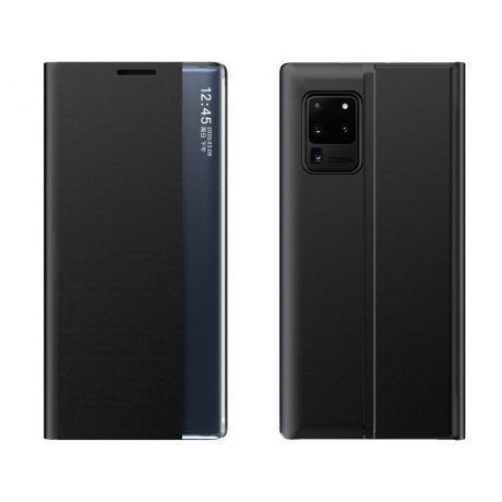 MG Sleep Case knižkové puzdro na Samsung Galaxy S20 FE 5G, čierne