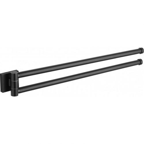 Věšák na ručníky MEXEN Brick černý