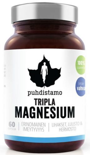 Puhdistamo Triple Magnesium (Horčík) 60 kapsúl