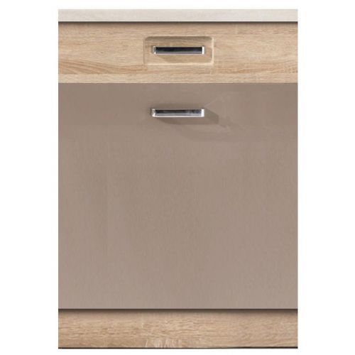 Kuchynská skrinka Premio 5D sonoma/cappuccino lesk