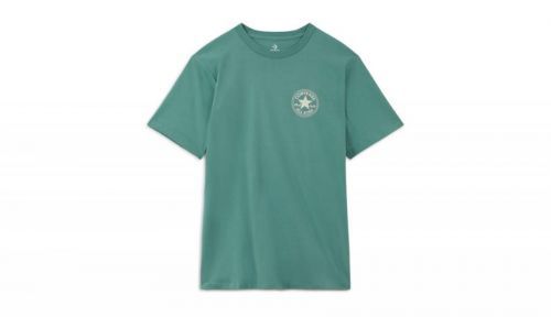 Converse T-shirt Puuffed Chuck Patch zelené 10021631-A04