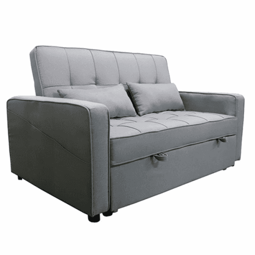 Rozkládací pohovka, šedá, FRENKA NEW