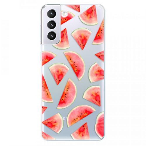 Odolné silikónové puzdro iSaprio - Melon Pattern 02 - Samsung Galaxy S21+