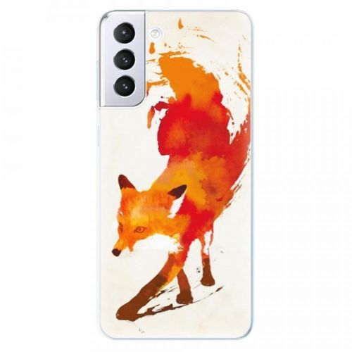 Odolné silikónové puzdro iSaprio - Fast Fox - Samsung Galaxy S21+