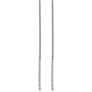 Rosato Dlhé minimalistické náušnice cubic RZO044