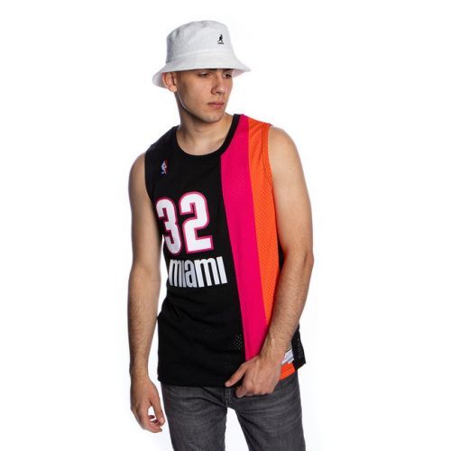 Mitchell & Ness Miami Heat #32 Shaquille O'Neal black Swingman Jersey  - M
