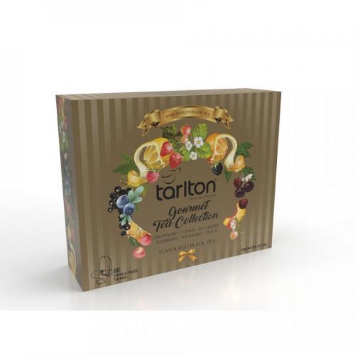 TARLTON Assortment presentation black tea čierny čaj 60 vrecúšok