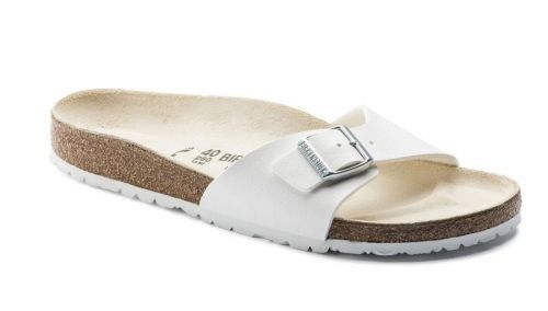 Birkenstock Madrid BF Regular White  biele 40731