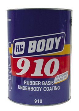 HB BODY Hmota Body 910 na spodky áut prelakovatelná - 1 Kg