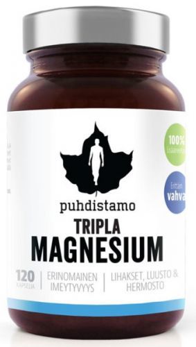 Puhdistamo Triple Magnesium (Horčík) 120 kapsúl