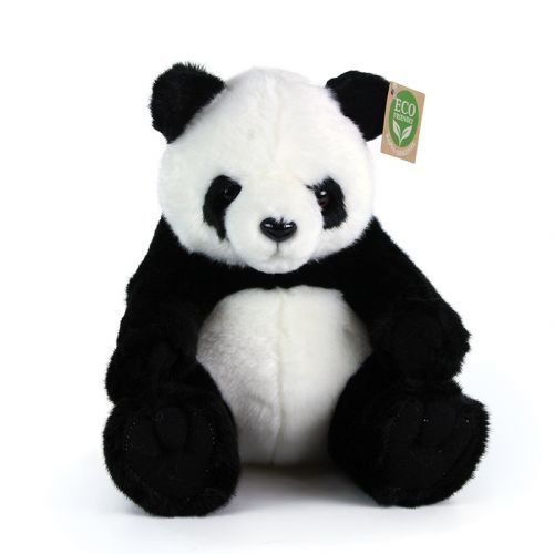 Plyšová panda sedící 20 cm ECO-FRIENDLY