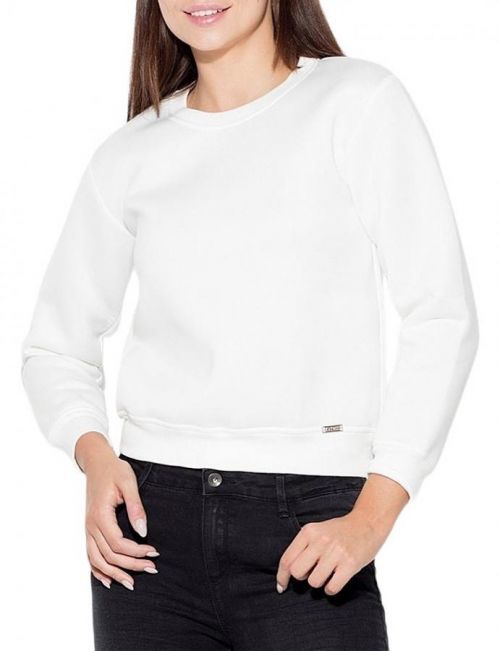 Basic smotanová hoodie mikina