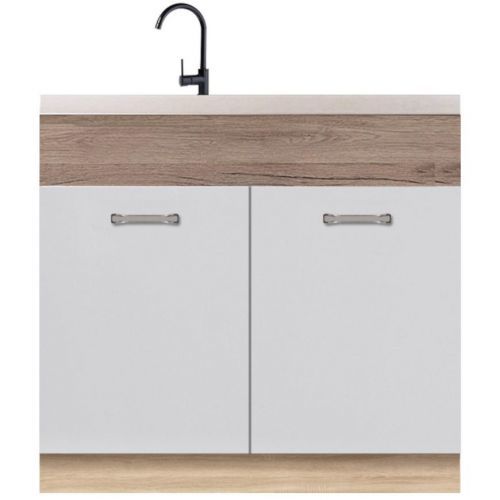 Skrinka do kuchyne Econo 13D Sonoma/Biely/San Remo