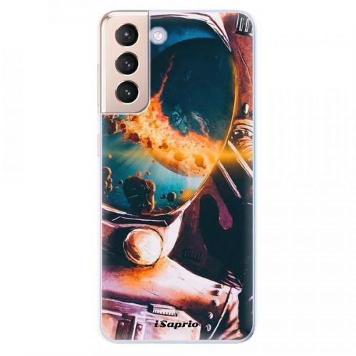 Odolné silikónové puzdro iSaprio - Astronaut 01 - Samsung Galaxy S21