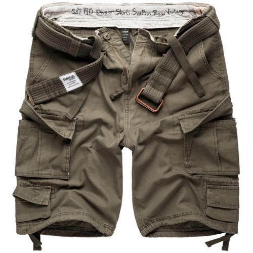 Kraťase Surplus Division Shorts Olive - M