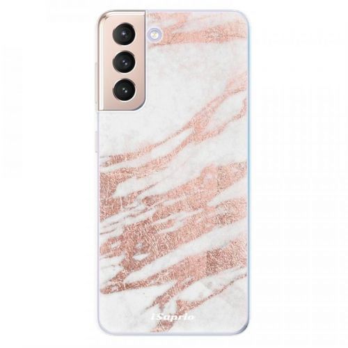 Odolné silikónové puzdro iSaprio - RoseGold 10 - Samsung Galaxy S21