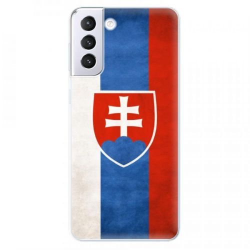 Odolné silikónové puzdro iSaprio - Slovakia Flag - Samsung Galaxy S21+