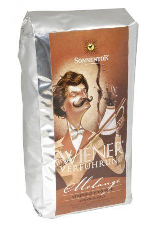 Sonnentor BIO Káva Viedenské pokušenie Melange zrnková 500 g