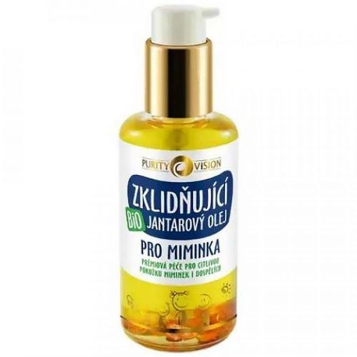 PURITY VISION Bio Upokojujúci Jantárový olej pre bábätká 95 ml