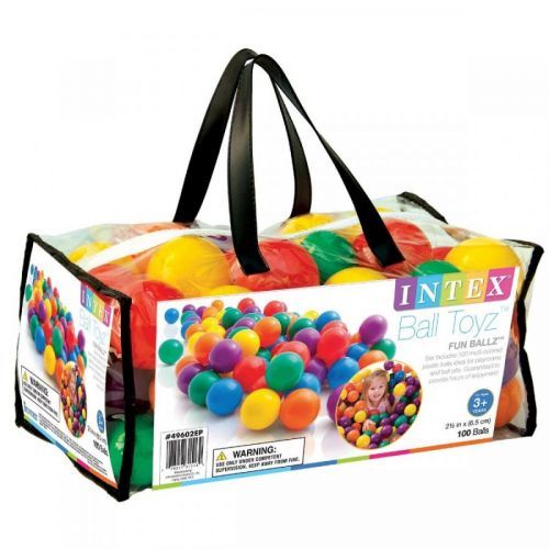 Intex 49602 Loptičky do bazéna 6,5cm 100ks