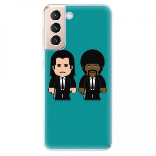 Odolné silikónové puzdro iSaprio - Pulp Fiction - Samsung Galaxy S21
