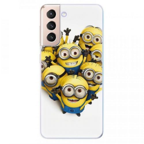 Odolné silikónové puzdro iSaprio - Mimons 01 - Samsung Galaxy S21